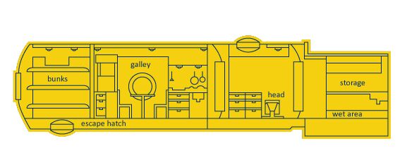 Aquarius port side schematic