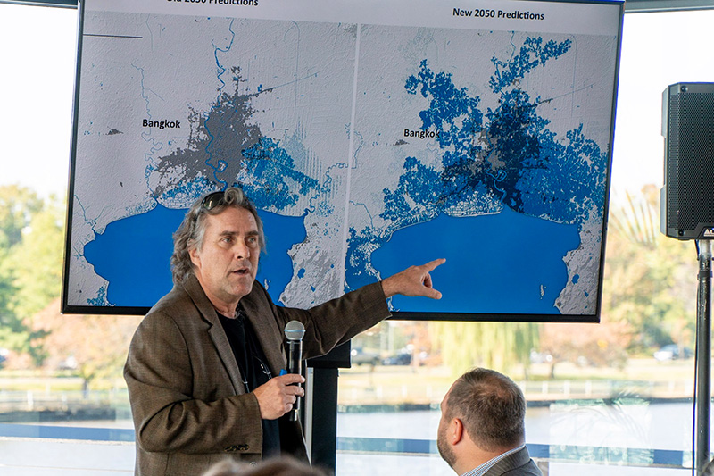 Todd Crowl giving presentation